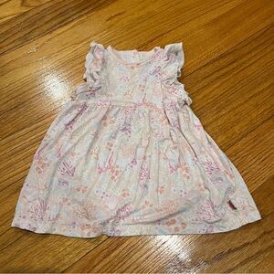Magnetic Me Coral Floral Baby Dress size 6-9mos